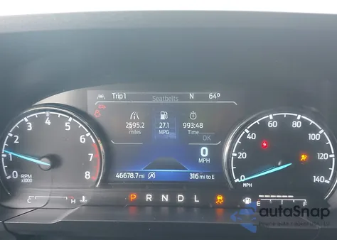 2023 Ford Maverick Lariat z USA, uszkodzony, nr VIN 3FTTW8F97PRA96560